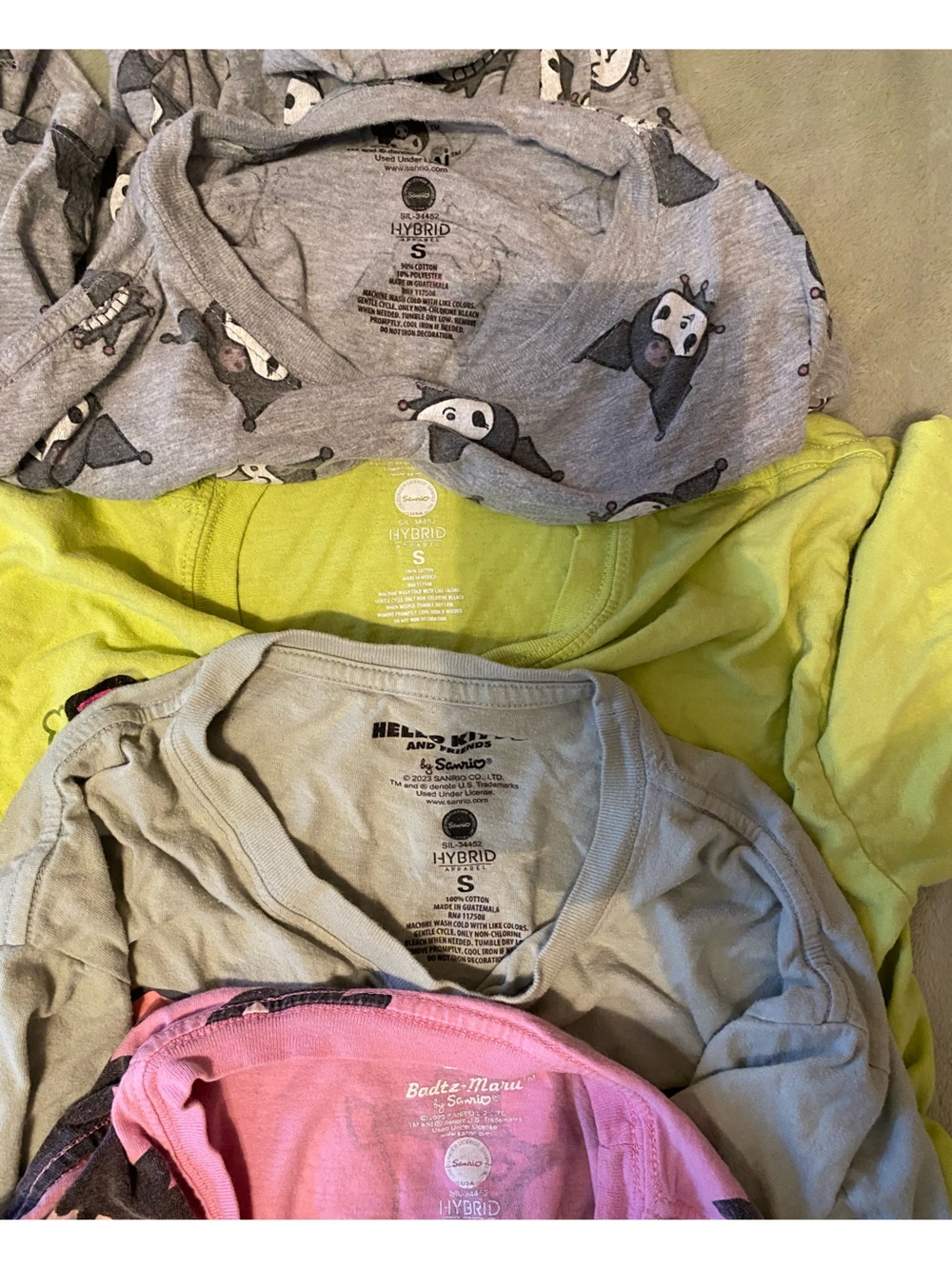 Sanrio’s Women’s 7 Lot bundle. XS, S Sweater  Shirt Cinnamoroll, Kerpoppi, ext… - Picture 8 of 12